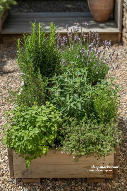 Guide to Companion Planting: Sun-loving Mediterranean Herb Bed