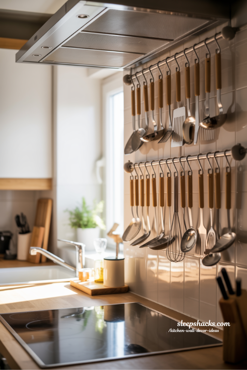 Hanging Utensil Wall Ideas That Are Practical and Beautiful
