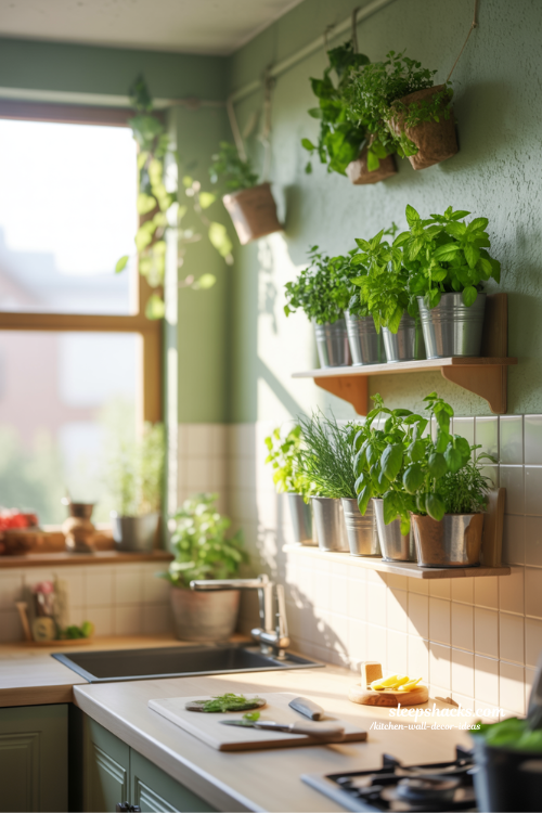 Herb Garden Wall Ideas That Make Your Kitchen Feel Fresh and Alive
