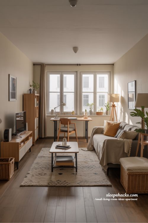How to Create Zones in a Small Apartment Living Room