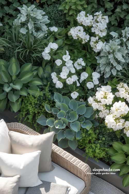 How to Design a Calming Shaded Patio with a Neutral Color Palette