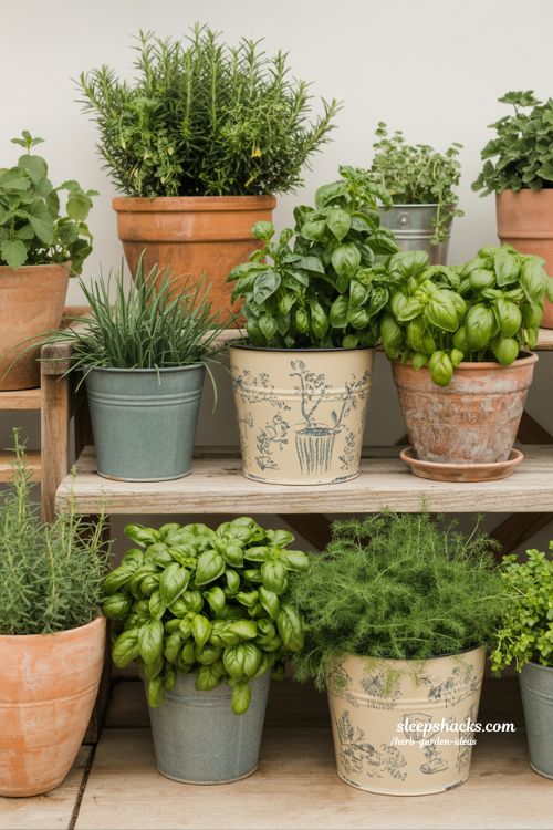 How to Design a Flexible Container Herb Garden for Any Space