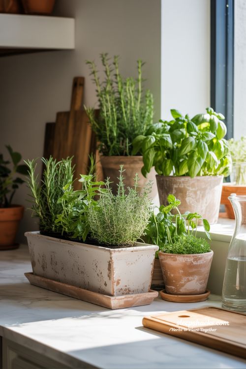 How to Group Herbs for a Thriving Indoor Kitchen Garden