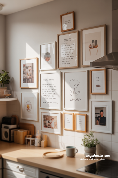 Kitchen Gallery Wall Ideas That Add Meaning and Personality