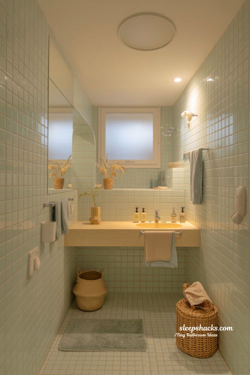 Light Color Tiny Bathroom Ideas That Feel Warm and Cozy