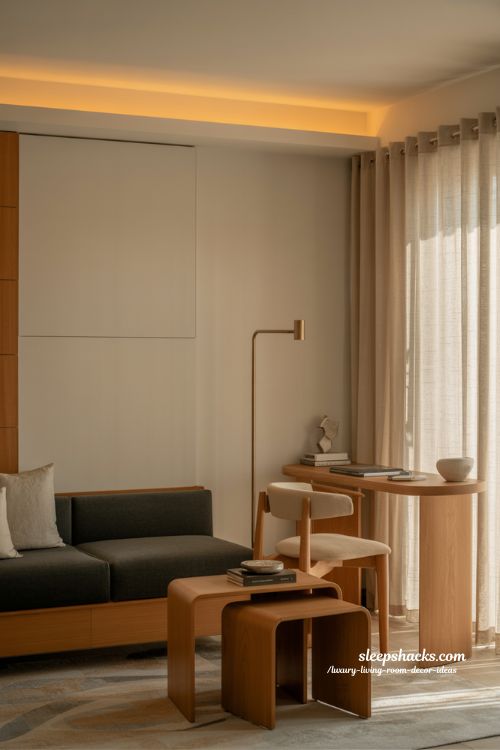 Luxury Living Room Decor Ideas Small Yet Luxurious Space Smart Elegant Interior Design