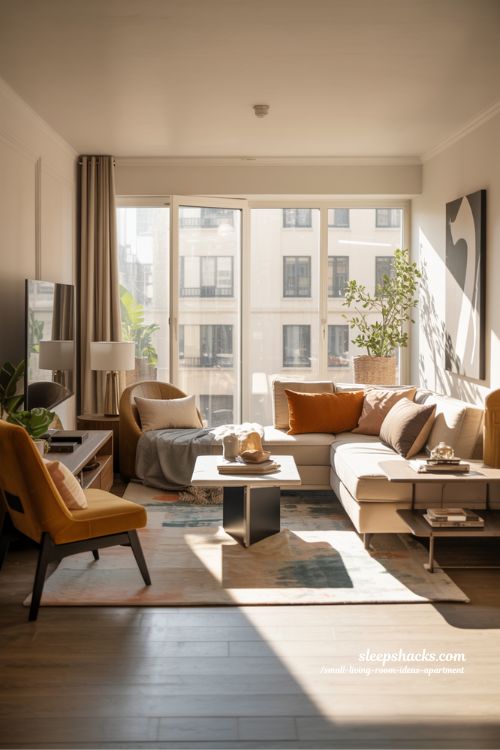 Luxury Living Room Decor Ideas for Small Apartments
