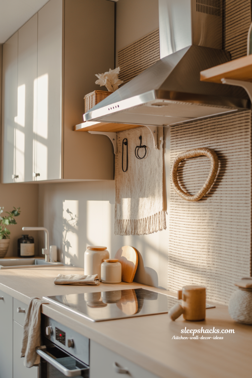 Mixed Texture Kitchen Wall Ideas for Depth and Character