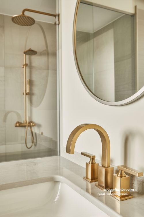 Modern Fixture Finishes for a Cohesive Small Bathroom Remodel