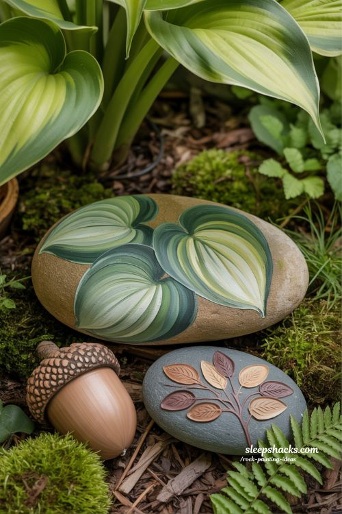 Nature-Inspired Rock Painting Ideas for Seamless Garden Decor