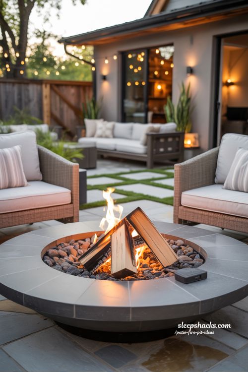 Patio Fire Pit Ideas Cozy Backyard Setup for Relaxing Evenings