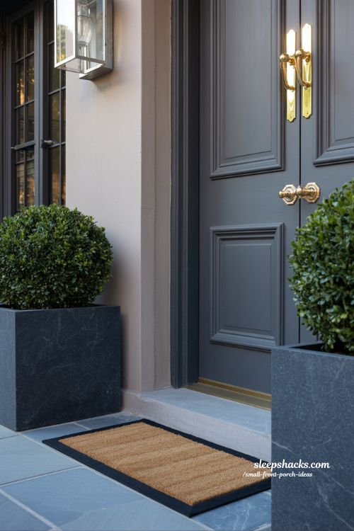 Refined Simplicity: An Elegant Small Entrance