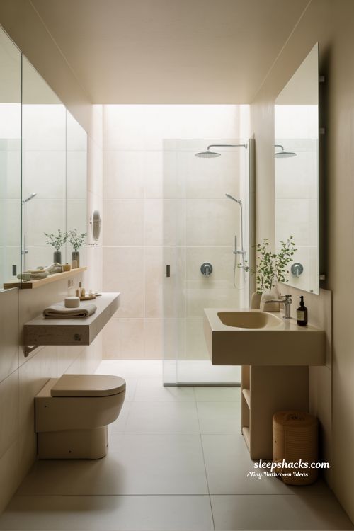 Clutter-Free Tiny Bathroom Ideas That Feel Calm and Spacious