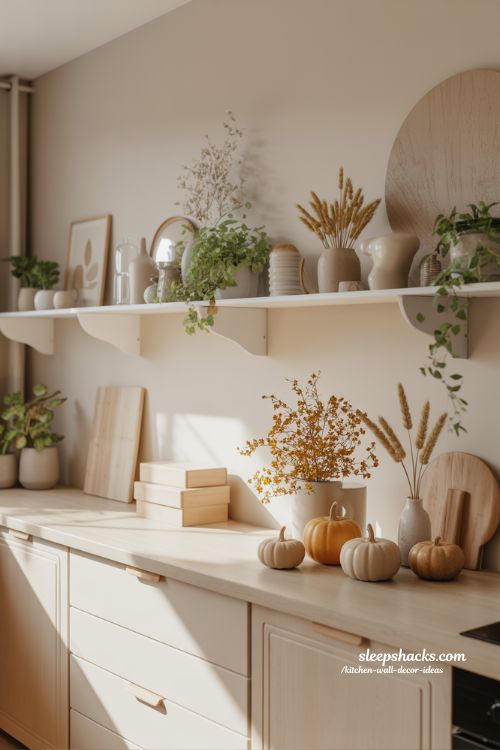 Seasonal Above Kitchen Cabinet Decor That Keeps a Cozy Kitchen Fresh All Year Round