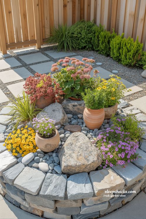 Seasonal Small Rock Garden Ideas for Year-Round Color and Beauty