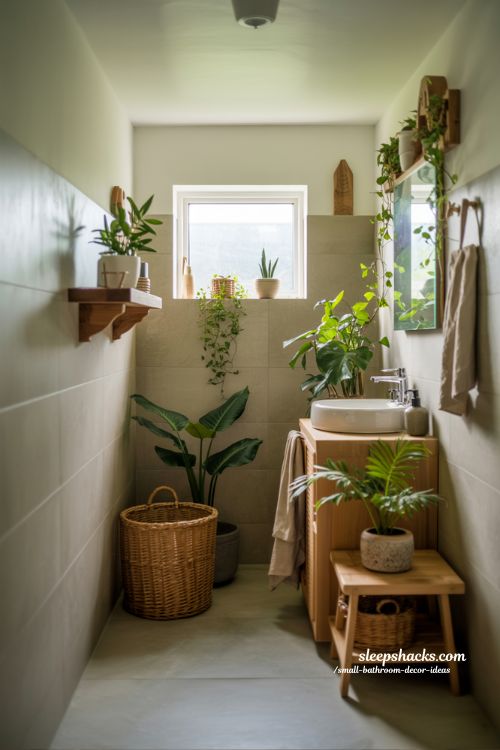 Small Bathroom Decor Ideas With Nature Inspired Elements