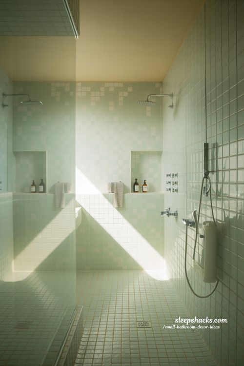 Small Bathroom Decor Ideas With Walk In Showers for a Spacious Feel