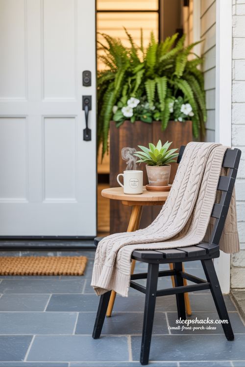 Small Front Porch Decor Ideas for a Cozy Entryway