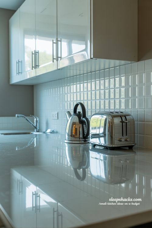 Small Kitchen Mirror Effect: Using Reflective Surfaces to Double Your Space