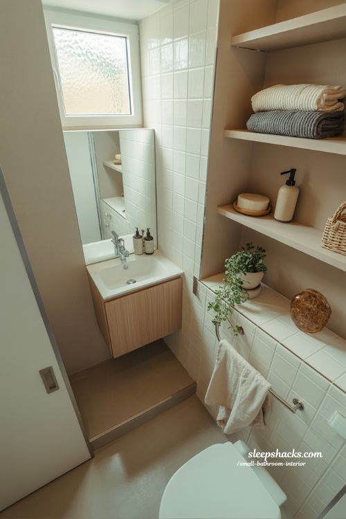 Small bathroom interior ideas for bright tiny apartment spaces