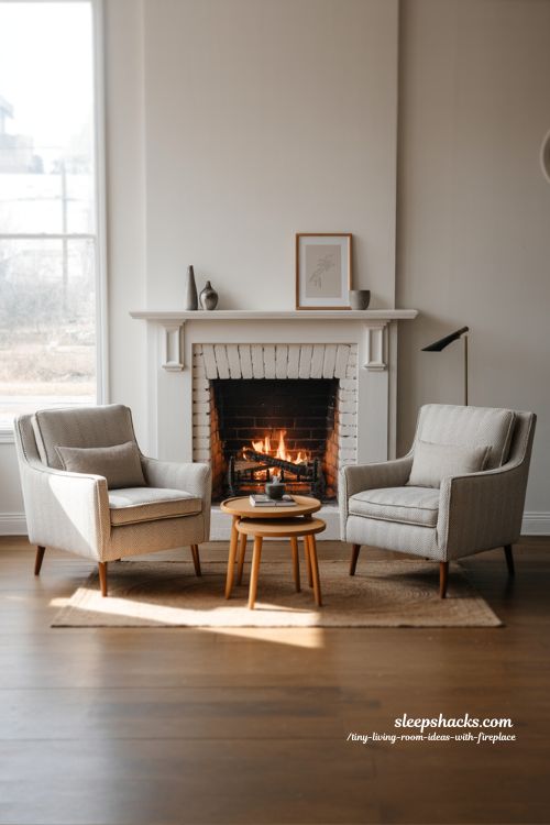 Smart Seating Layouts for Small Fireplace Living Rooms