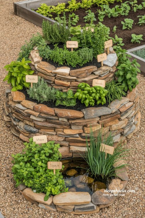 Smart Spaces: Efficient Herb Spiral Garden Ideas for Big Harvests