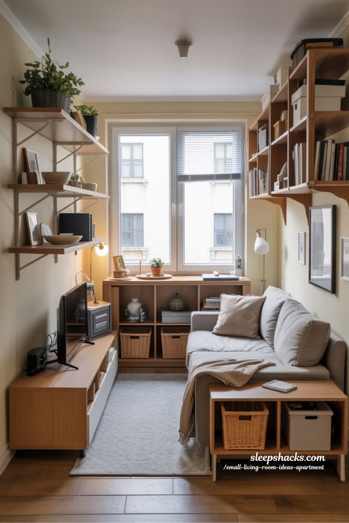 Smart Storage Ideas for Small Apartment Living Rooms
