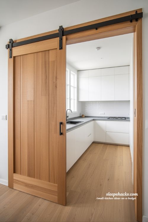 Space-Saving Sliding Doors: Reclaim Your Small Kitchen Floor Plan