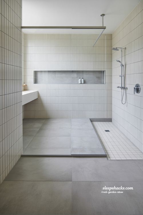 Space-Saving Walk-In Shower Bathroom Remodel Ideas