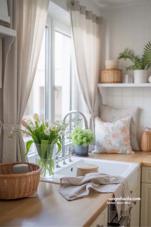Spring Kitchen Decor Ideas Fresh Light and Natural Style