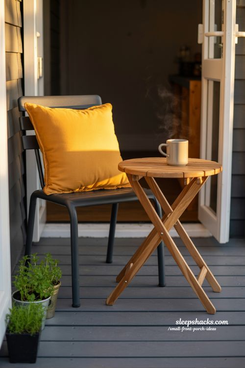 The Compact Nook: Small Scale, Big Comfort