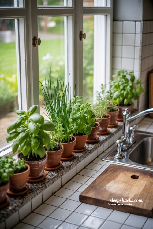 The Culinary Window Sill: Fresh Herbs at Your Fingertips