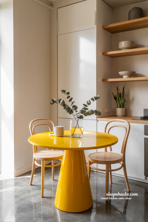 The Golden Hour Lemon Yellow Nook