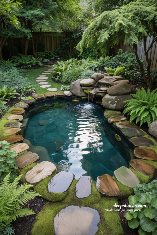 The Hidden Spring: A Natural Oasis Plunge Pool for Small Yards