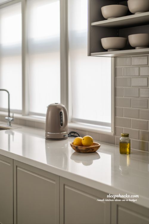 The Minimalist Small Kitchen: How Decluttering Creates a High-End Open Feel