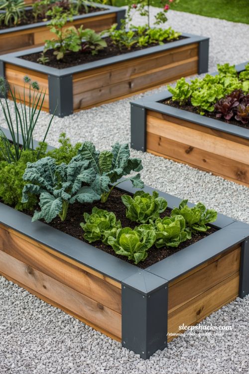 The Modern Organic Sanctuary: Structured Raised Garden Bed Architecture