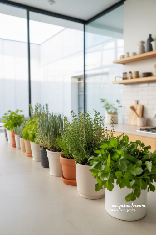 The Sunlit Kitchen Herb Gallery