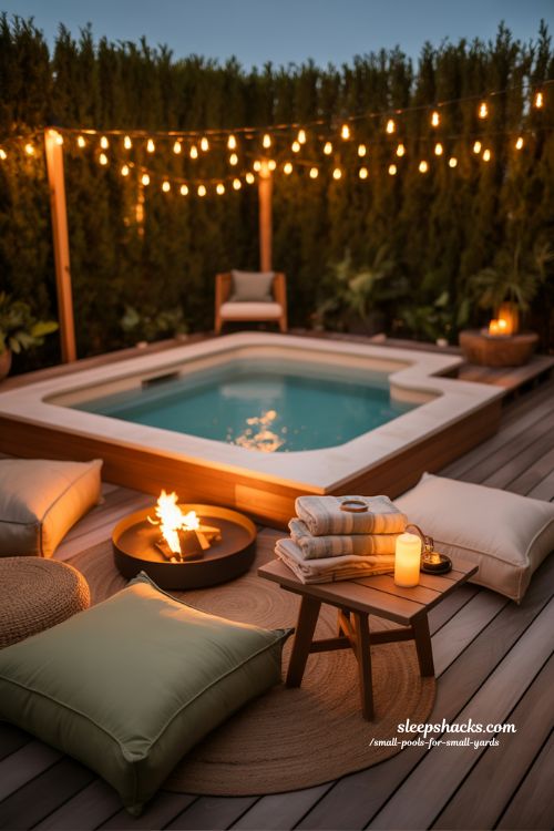 The Ultimate Escape: Creating a Cozy Private Pool Retreat