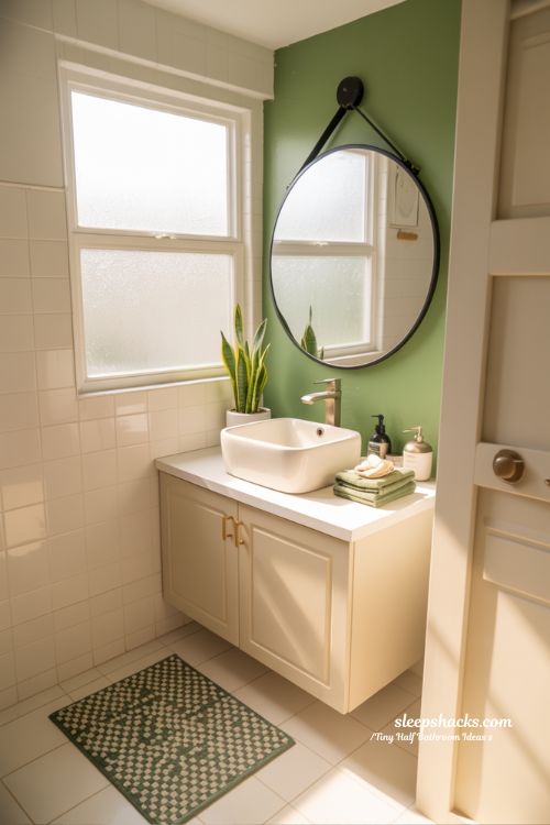 Tiny Half Bathroom Budget-Friendly Updates That Work