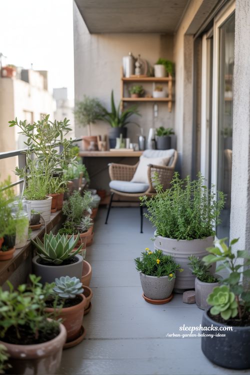 Urban Garden Balcony Ideas Low-Maintenance and Easy