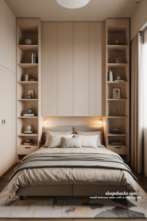 Vertical Space Hacks for Small Bedrooms