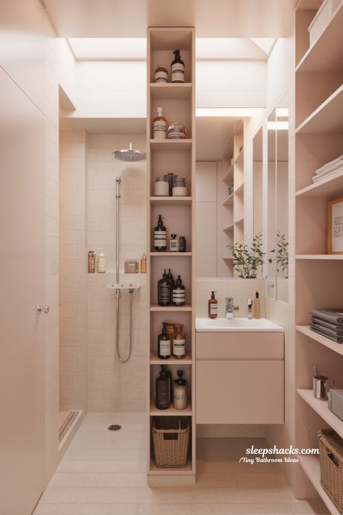 Vertical Storage Ideas That Make Tiny Bathrooms Feel Bigger