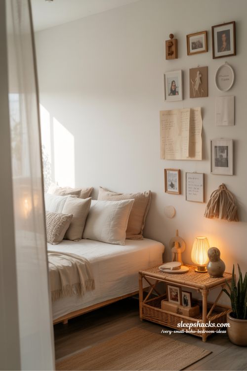 Very Small Boho Bedroom Ideas Personal Touches Meaningful Cozy Tiny Bohemian Bedroom Decor