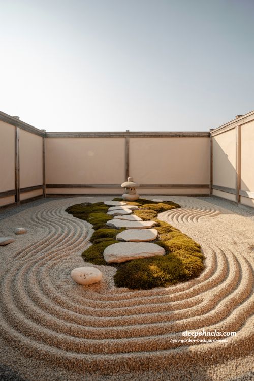 Zen garden backyard ideas inspired by cultural meaning and minimalist meditation design