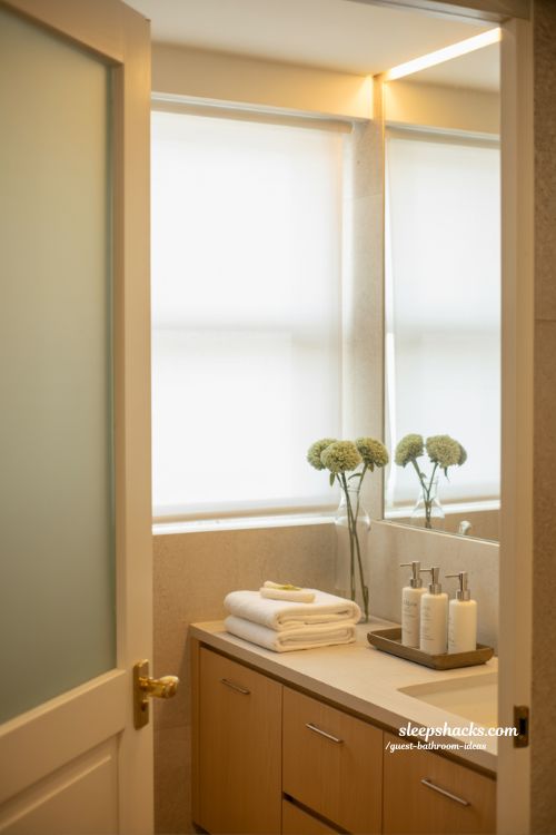 budget friendly guest bathroom ideas that look expensive with simple luxury decor upgrades