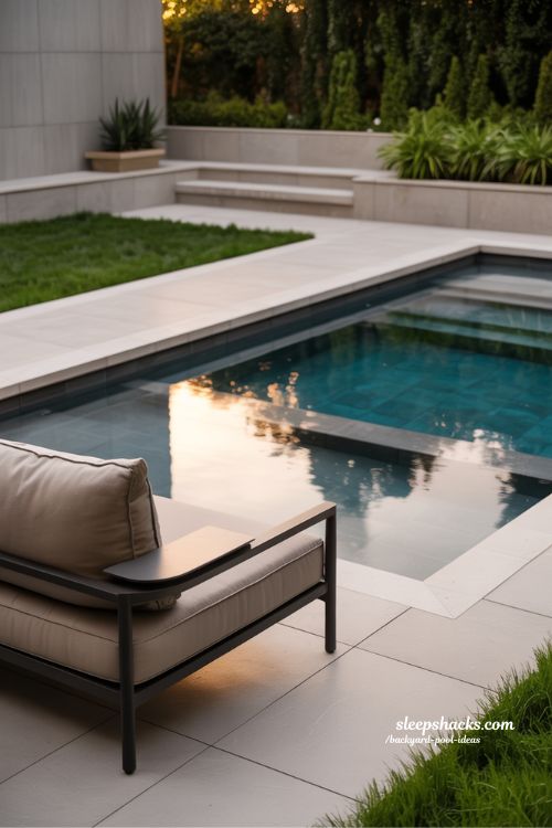 cozy poolside cabana backyard ideas