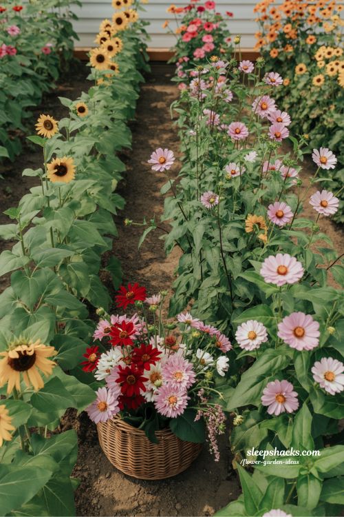 cut flower garden ideas for fresh and beautiful indoor blooms