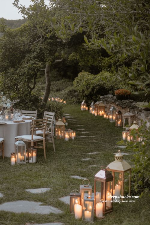 elegant outdoor wedding lounge seating ideas with cozy cushions and relaxed garden style 