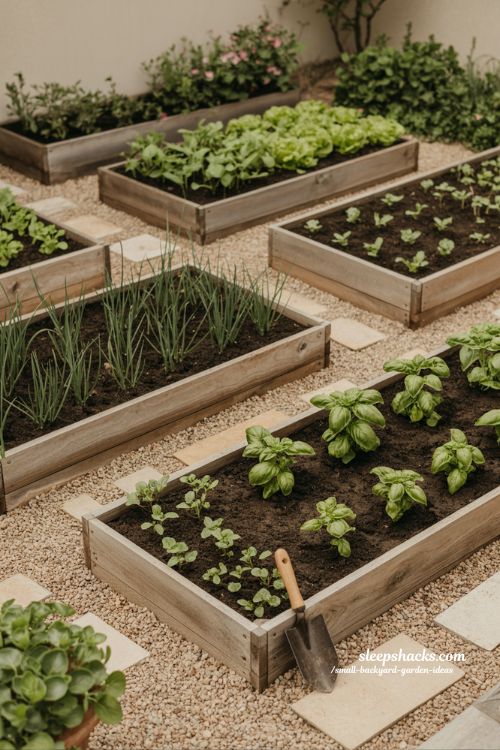 raised bed garden ideas for small backyards creating structured and organized outdoor planting spaces
