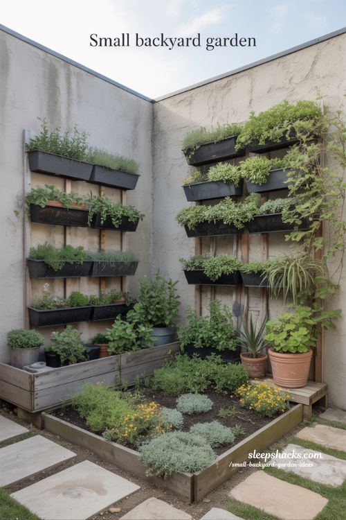 small backyard garden ideas showing how tiny spaces become intentional green outdoor retreats